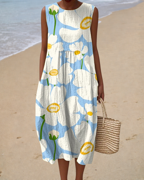 Daisy | Solar Graphic Dress
