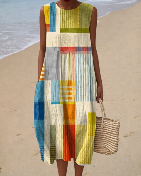 Madeleine | Graphic Midi Dress