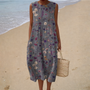 Teagan | Midnight Meadow Dress