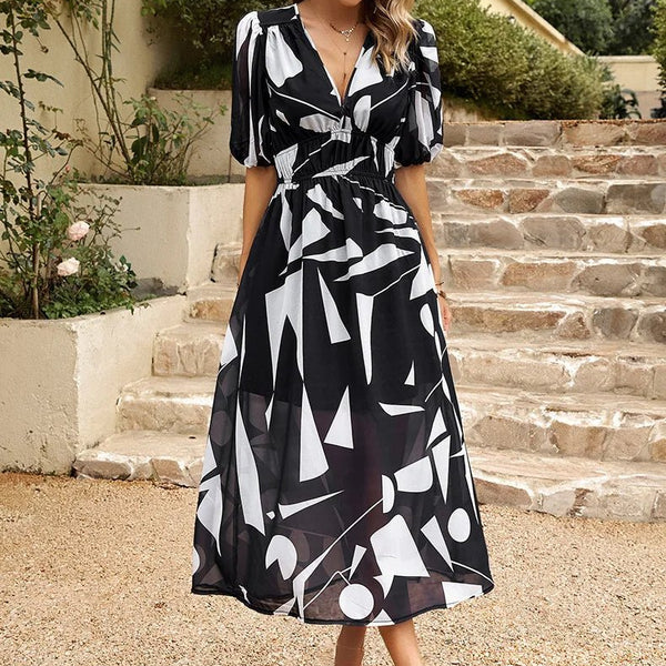 Allison | Elegant Floral Dress