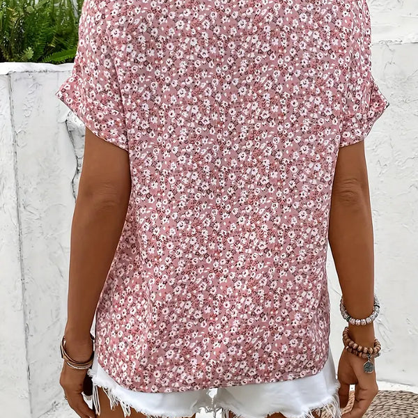 Verna™ | Stylish Floral Print Blouse