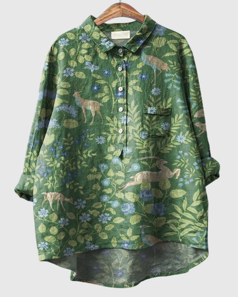 Georgia | Modern Linen Shirt