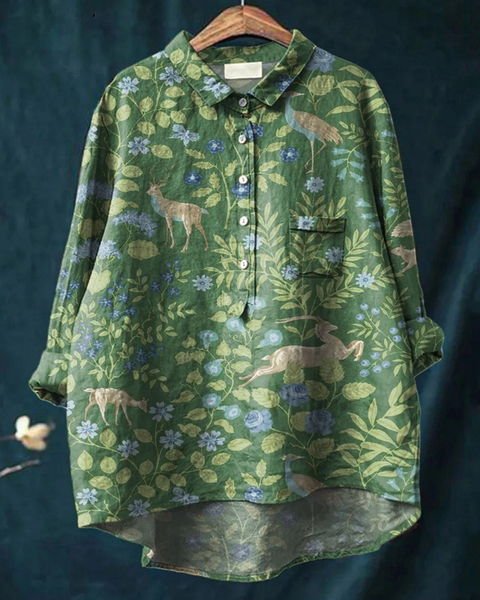 Georgia | Modern Linen Shirt