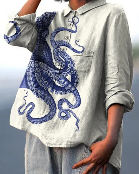 Amelia | Modern Linen Shirt