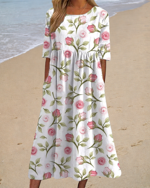 Caroline | Rose Garden Dress