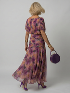 Ellis & Johnson™  | Off Shoulder Flow Midi Dress