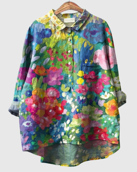 Rebecca | Modern Linen Shirt