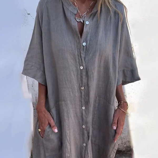 Calixa | Graceful Shirt Dress