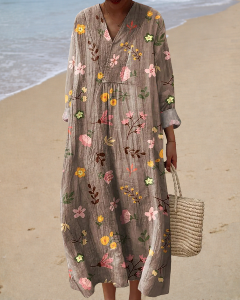 Corinne | Bohemian Long Dress