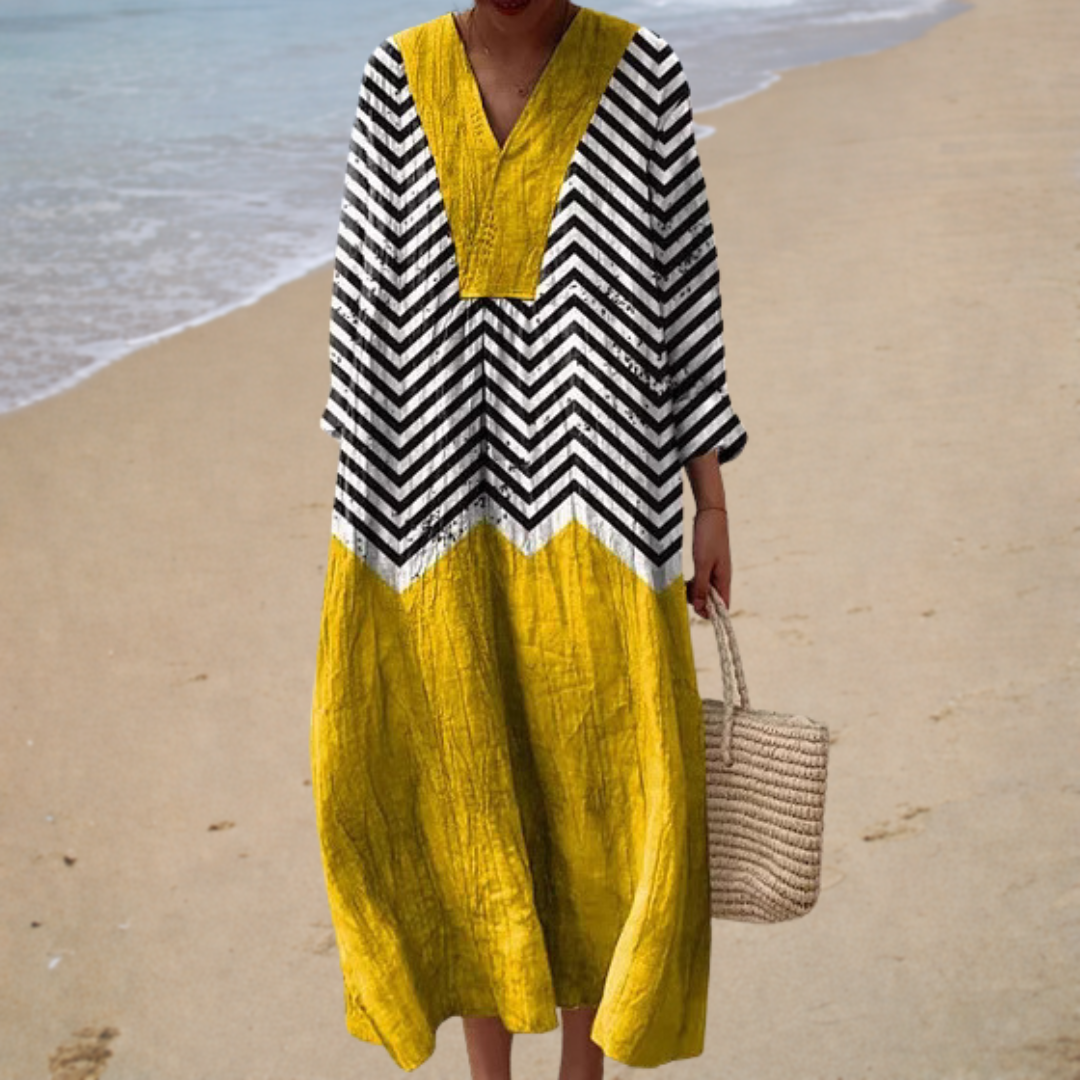 Sawyer | Golden Horizon Dress