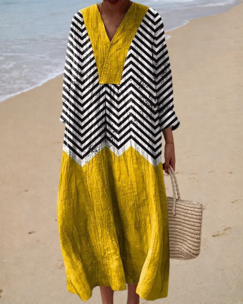 Sawyer | Golden Horizon Dress