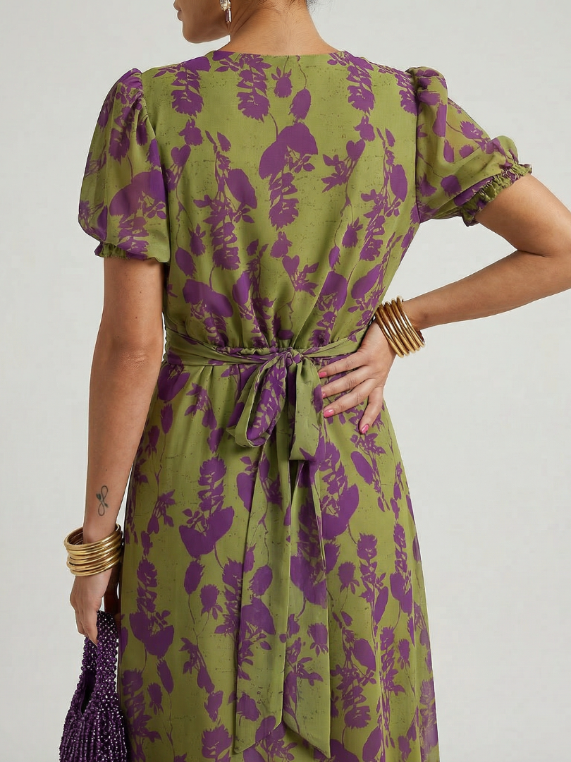 Ellis & Johnson™  | Relaxed Floral Midi Dress