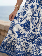 Hollis | Coastal Tile Dress