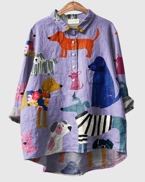 Hannah | Modern Linen Shirt