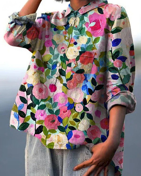 Leah | Modern Linen Shirt