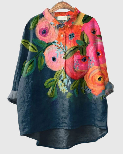 Charlotte | Modern Linen Shirt
