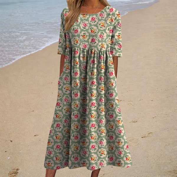 Caroline | Rose Garden Dress