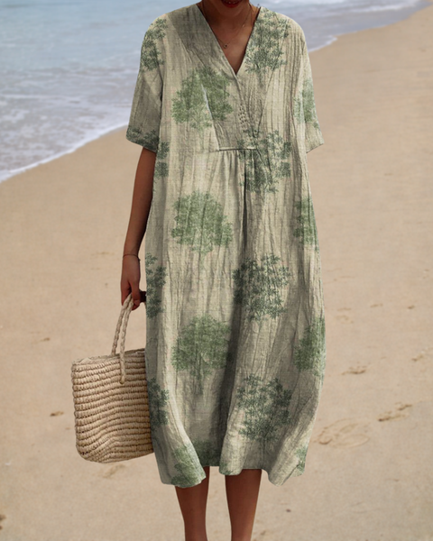 Madeleine | Long Natural Dress