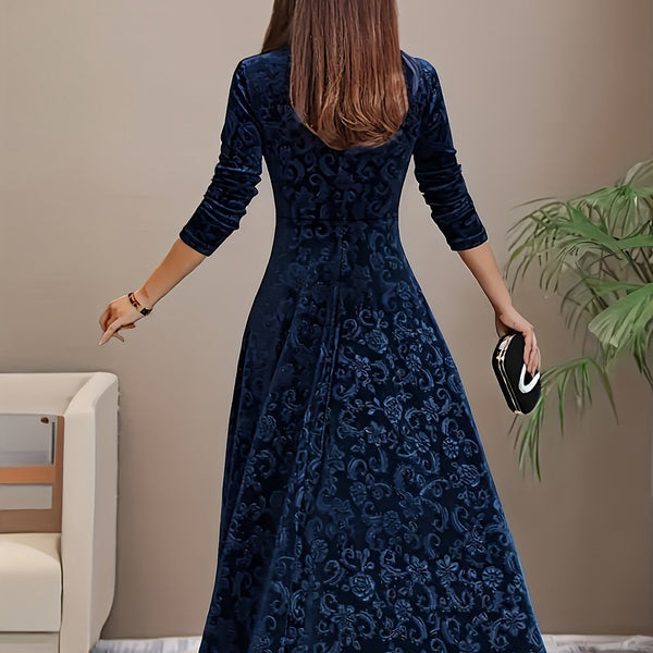Nicola™ Elegant Velvet Dress