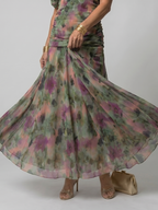 Ellis & Johnson™  | Off Shoulder Flow Midi Dress