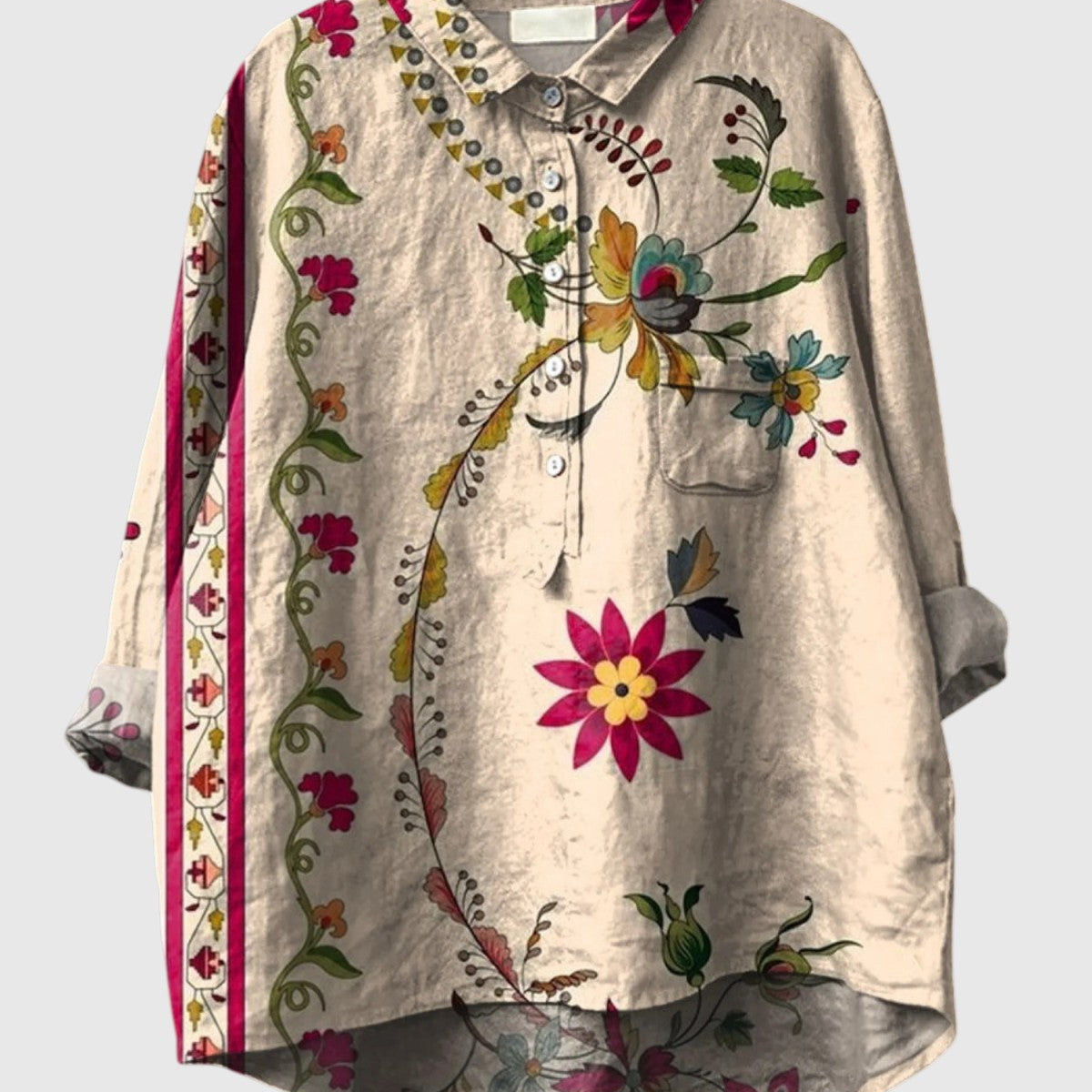 Isla | Modern Linen Shirt