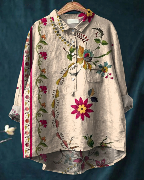 Isla | Modern Linen Shirt