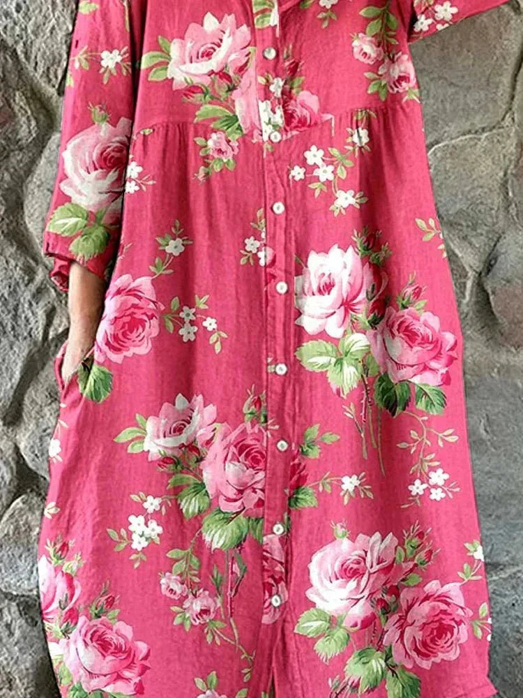 Scarlett | Art Floral Dress