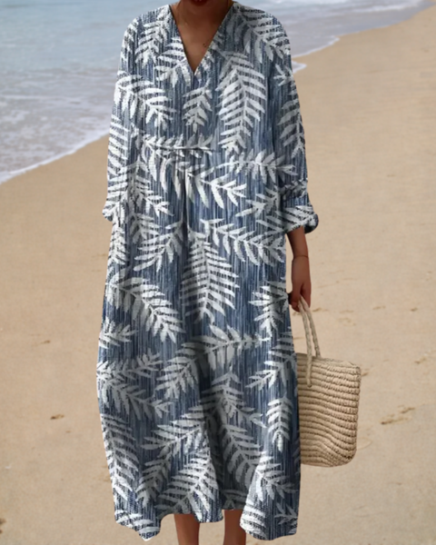 Isabelle | Tropical Long Dress