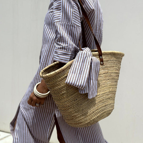 Sophia | Timeless Striped Shirt Dress with Elegant Comfort