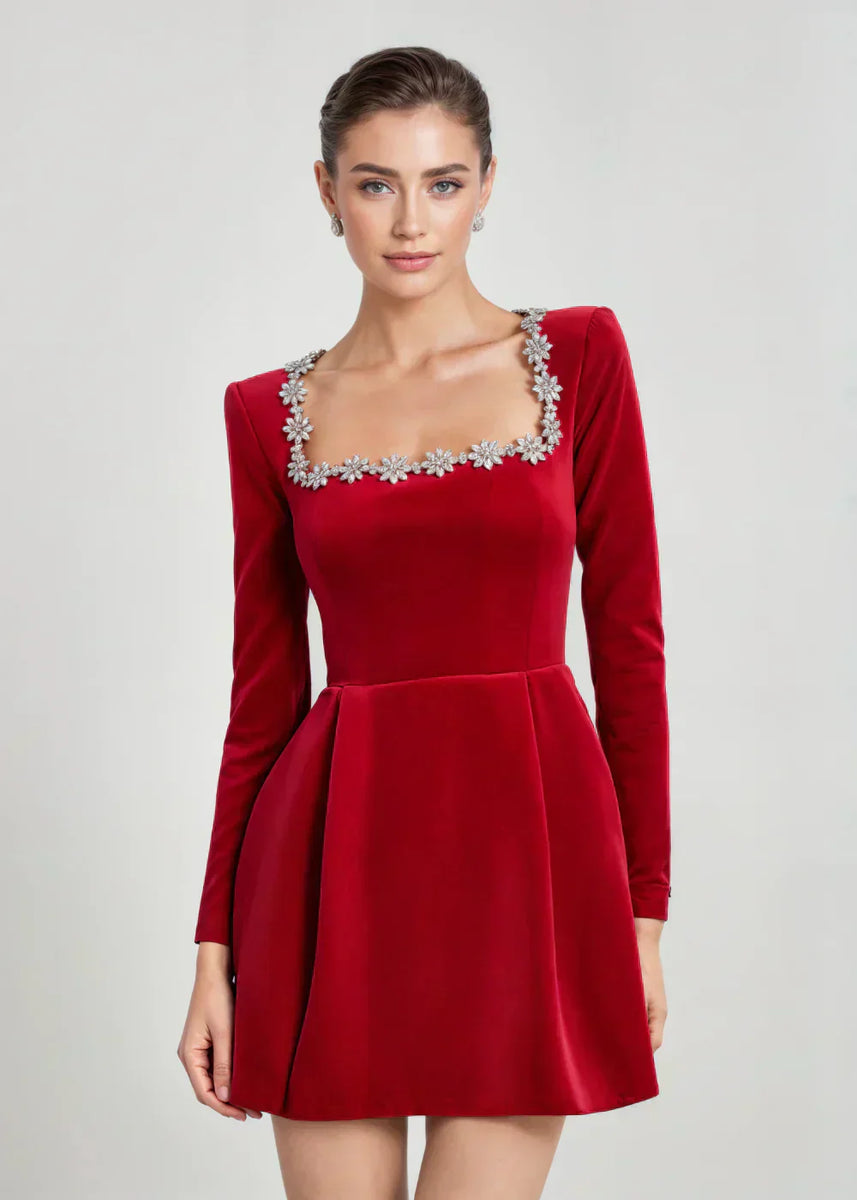 Willow™ | Velvet Mini Dress