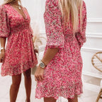 Abigail - Elegant Floral Dress