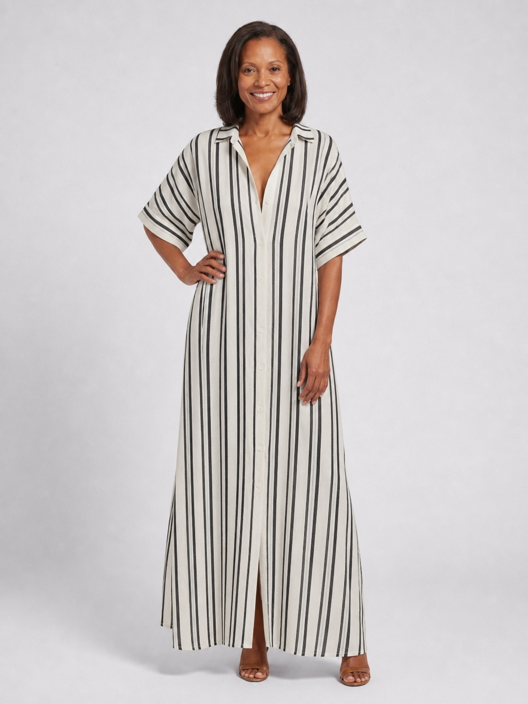 Nara | Relaxed Shape Midi Dress