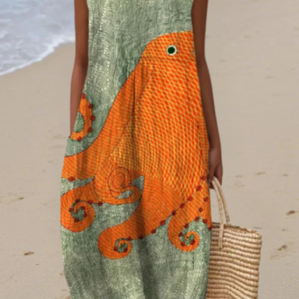 Tess™ Oceanic Midi Dress