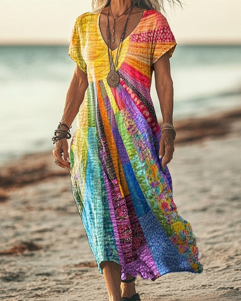 Judy | Bohemian Sun Design Dress