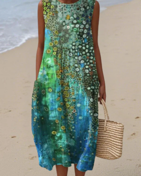 Zara™ Reef Midi Dress