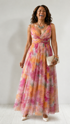 Ellis & Johnson™ | Soft Wrap Maxi Dress
