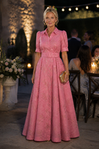 Ellis & Johnson™  | Belted Floral Maxi Dress