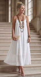 Keira | Natural Flowing Maxi Dress