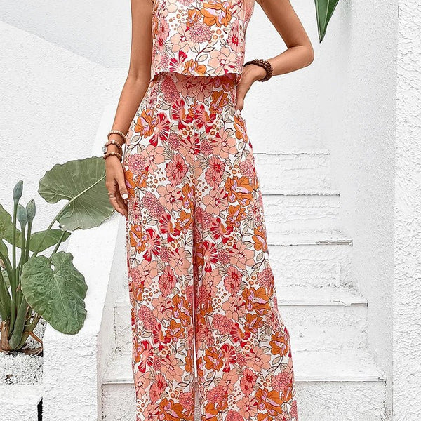 Nympha | Floral Wide-leg Jumpsuit