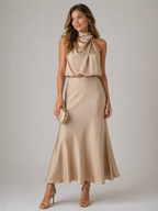 Ellis & Johnson™  | Draped Dress