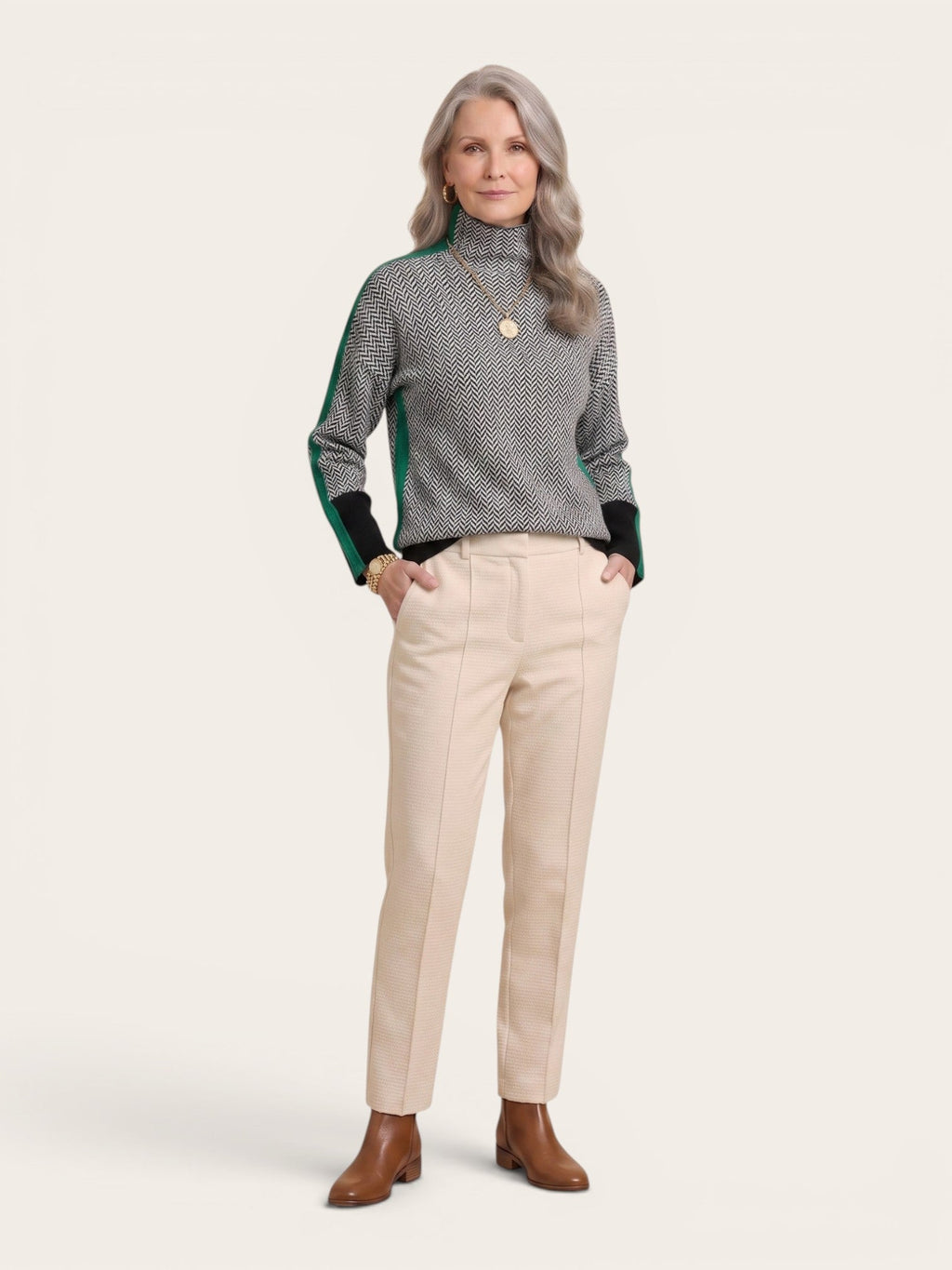 Leona – Elegant Comfort Knit Sweater