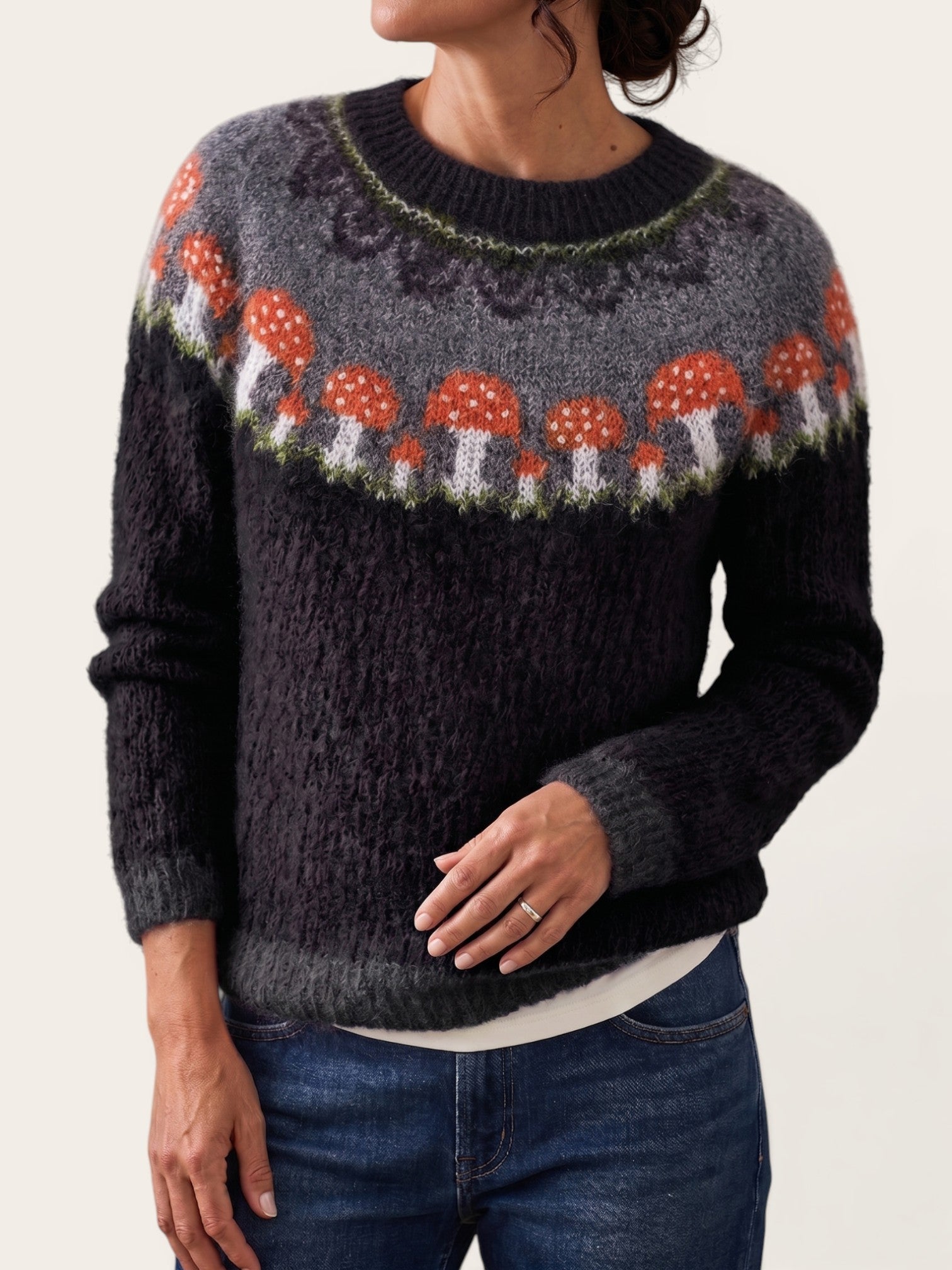 Yvanderrah – Nordic Pattern Cozy Sweater
