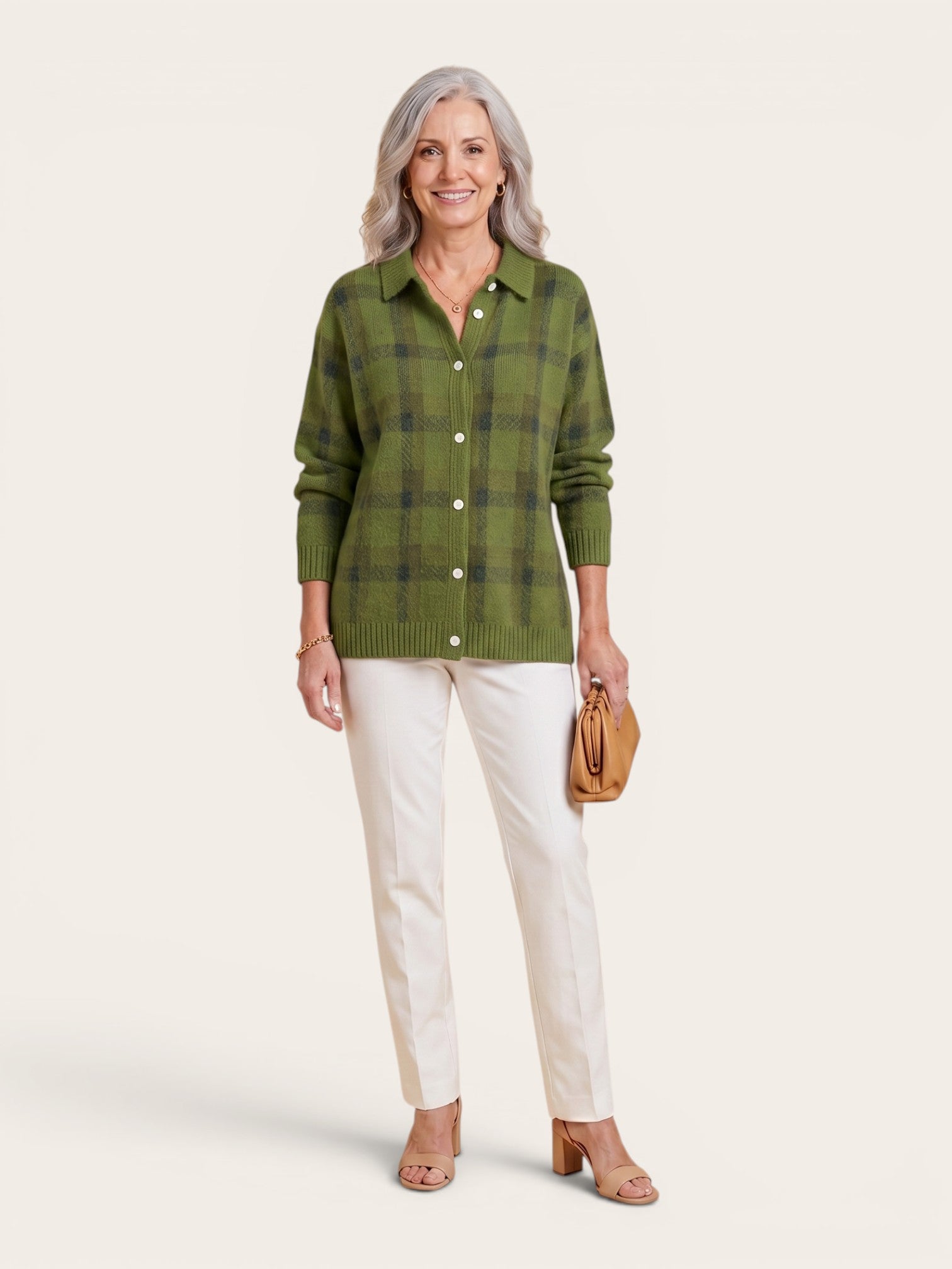 Fiora – Cosy Knit Shirt for Cold-Day Comfort