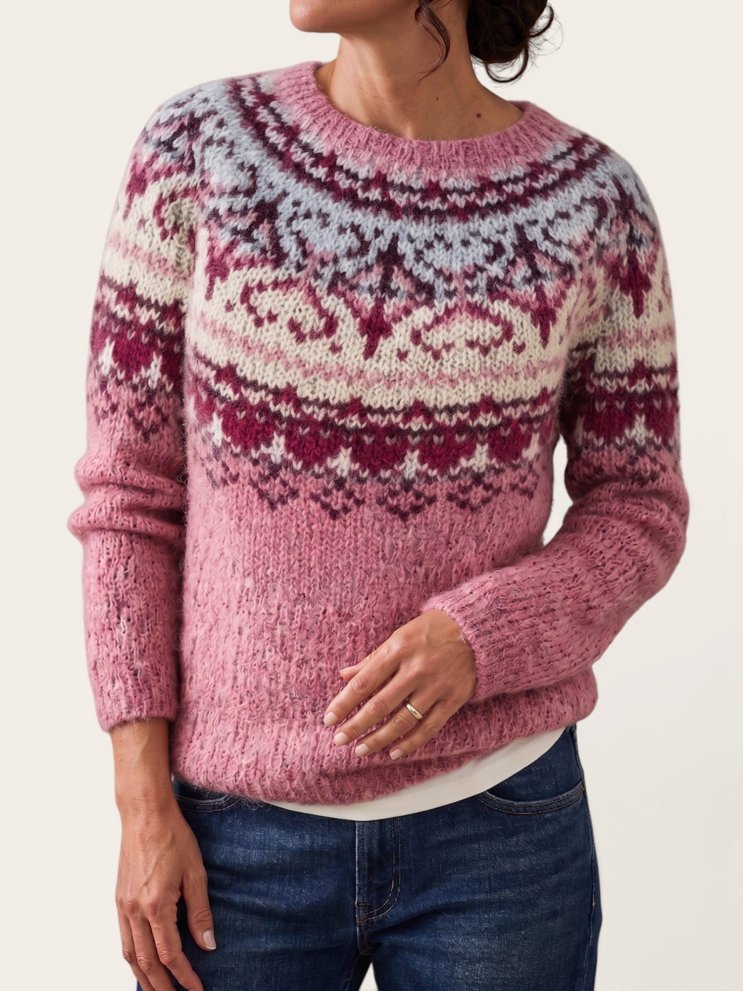 Yvanderrah – Nordic Pattern Cozy Sweater
