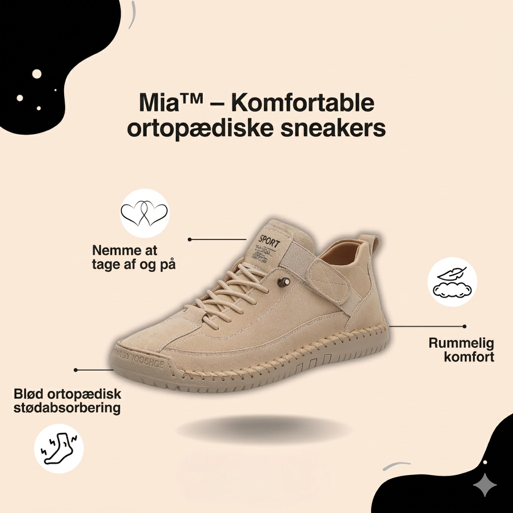 Mia – Comfortable & Pain-Free Orthopaedic Sneakers