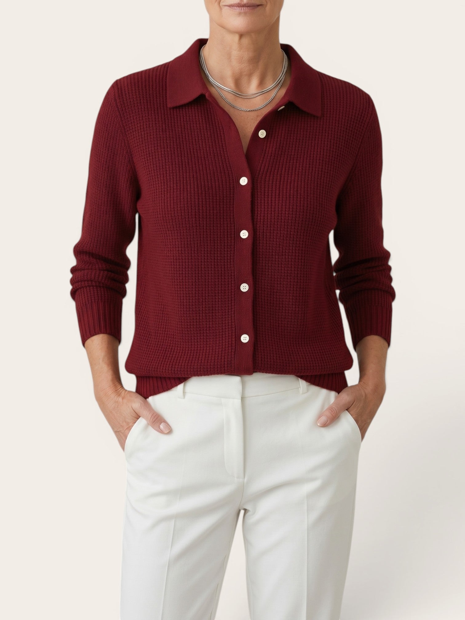 Halise – Button Knit Cardigan