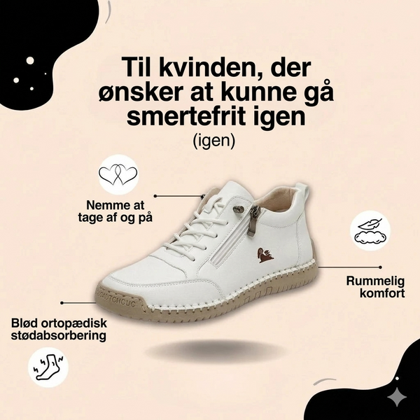 Mila – Comfortable Orthopaedic Sneakers + Zip