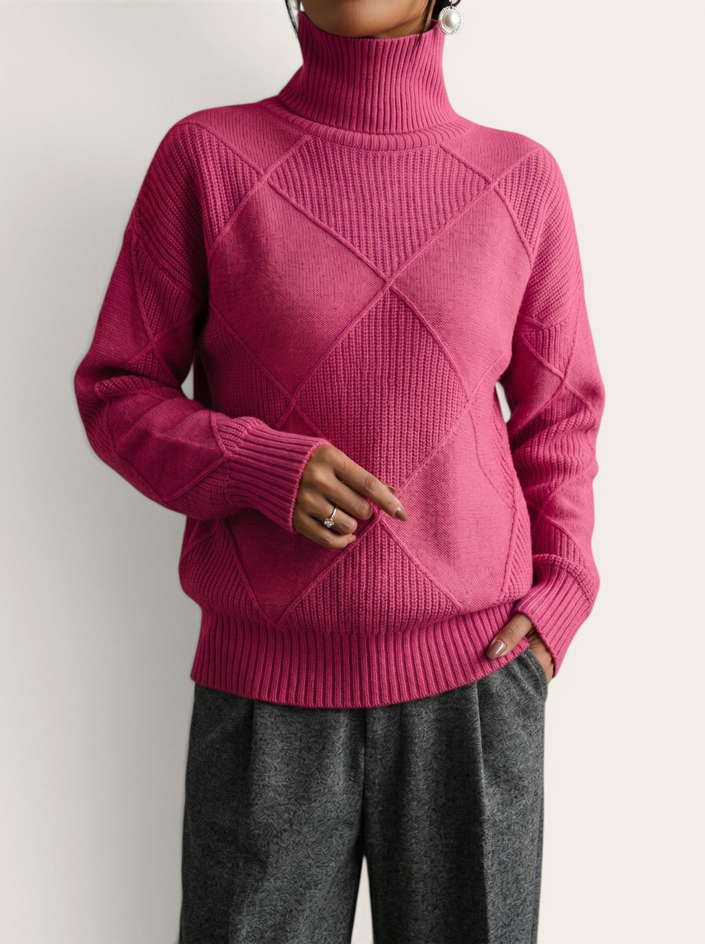 Vivara – Structured Turtleneck Knit