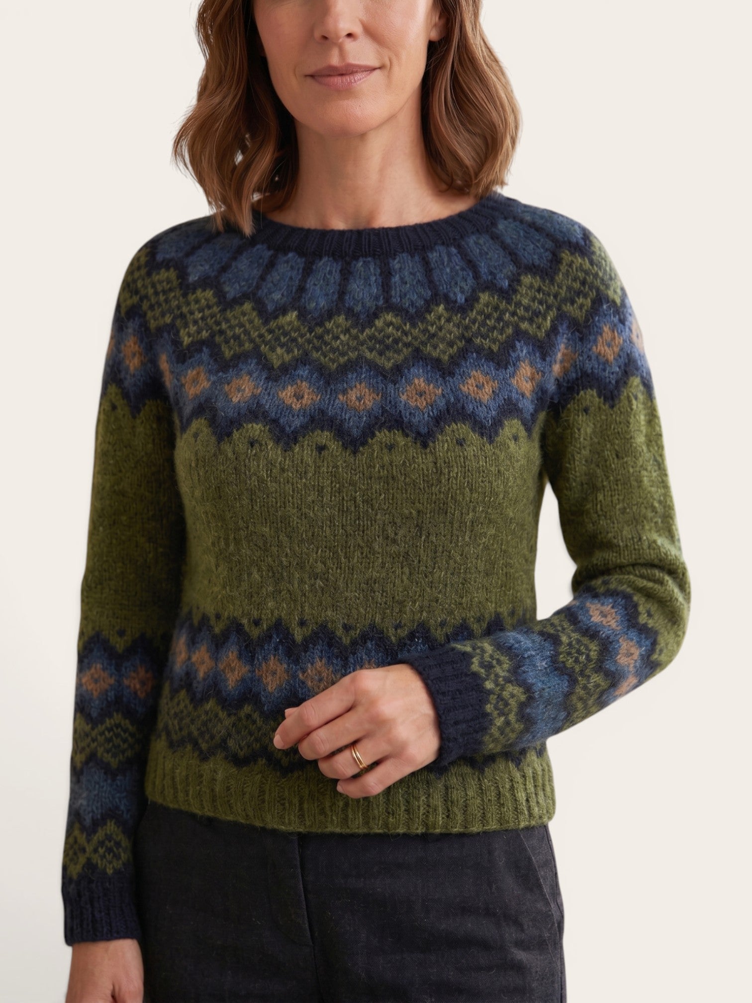 Mysa – Nordic Pattern Knit Sweater