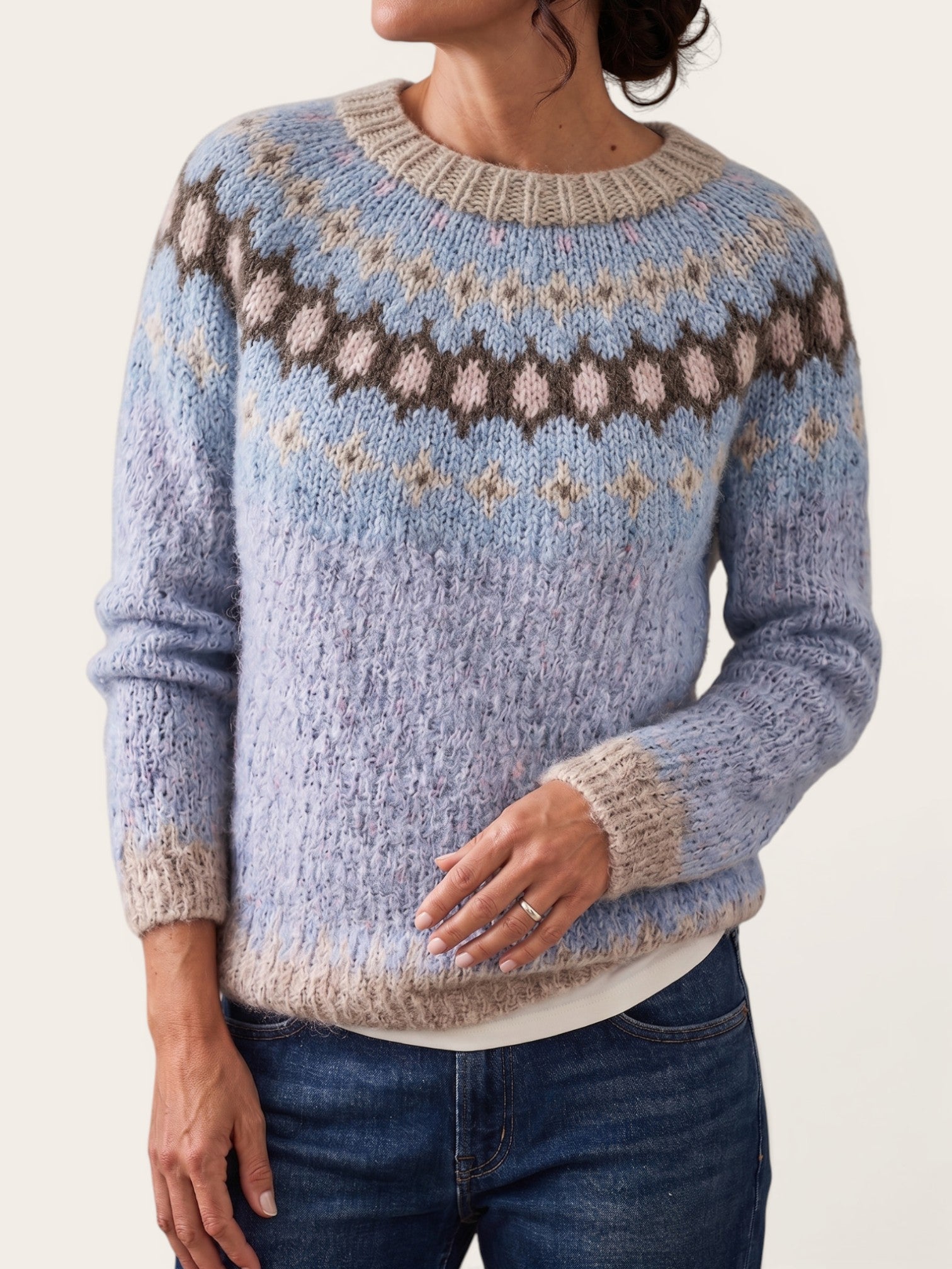 Yvanderrah – Nordic Pattern Cozy Sweater